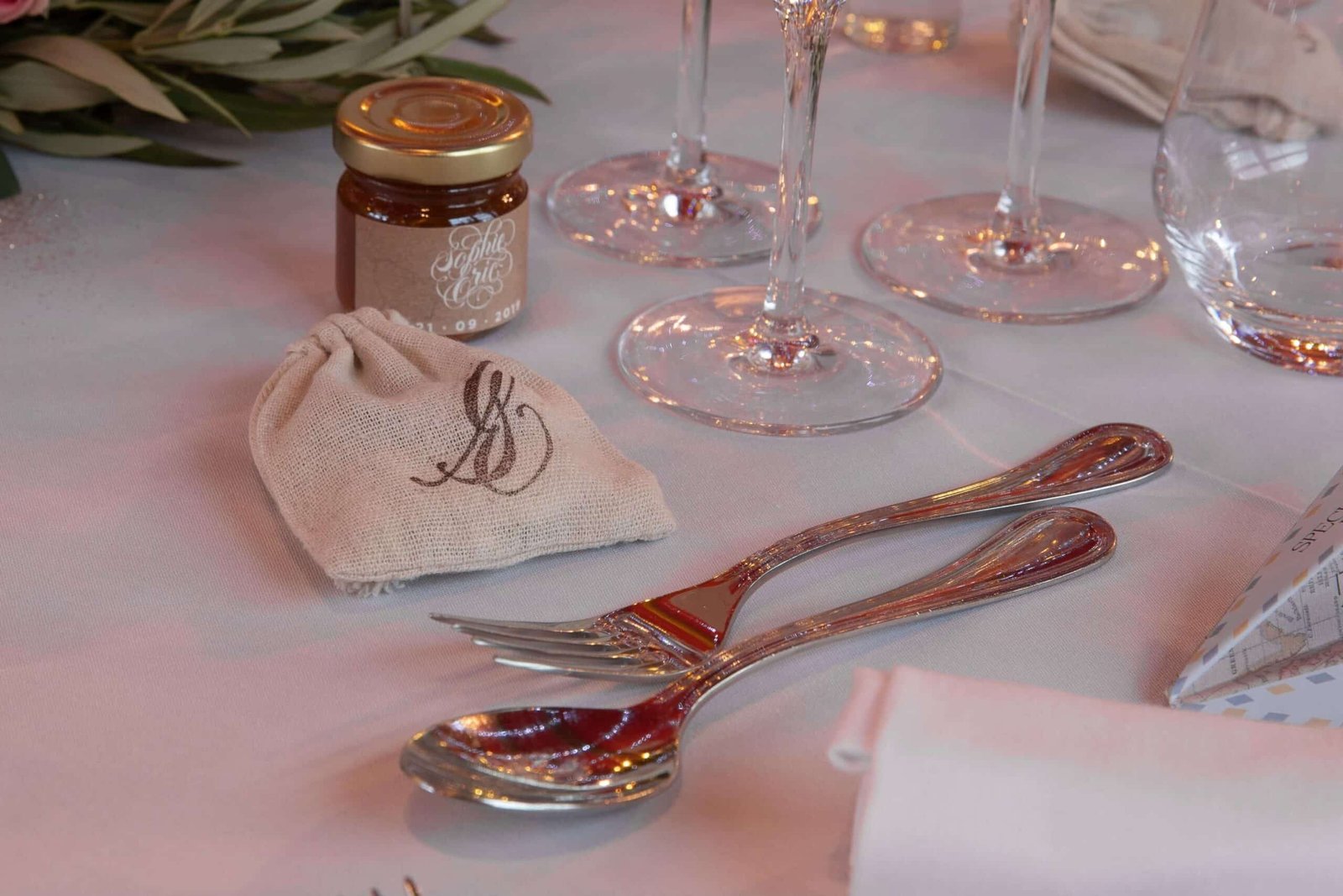 Decoration mariage salle reception Les Domaines de Manel Provence